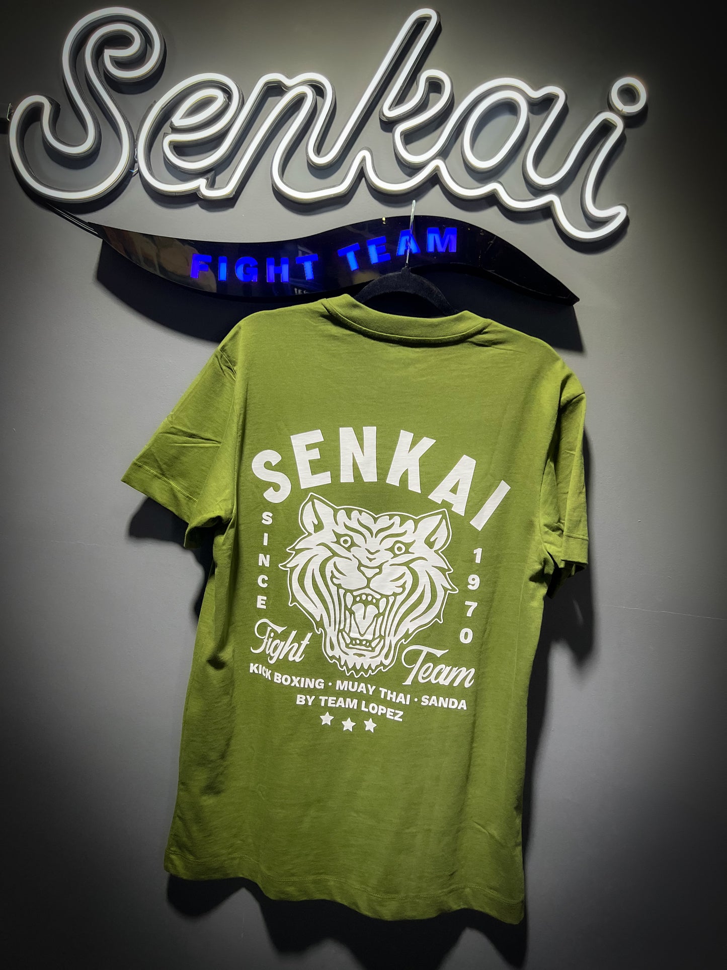 CAMISETA VERDE MILITAR